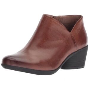 Dansko Raina Heeled Ankle Boot Brown Leather Women's 36